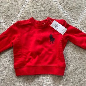 Red Ralph Lauren Sweatshirt for Boy